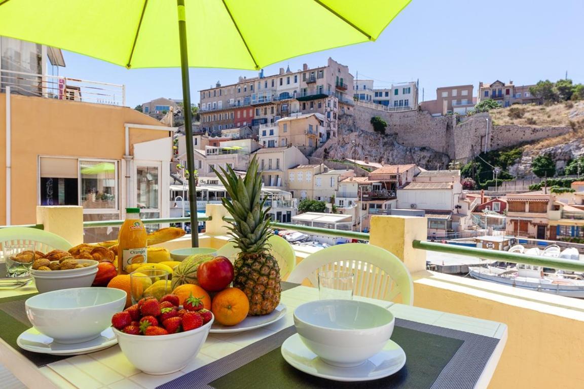 Au Vallon -Terrasse De Reve Au Vallon Des Auffes Marseille Exteriér fotografie